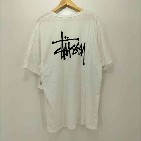 ステューシー Stussy 両面ロゴプリントクルーネックTシャツ メンズ XL