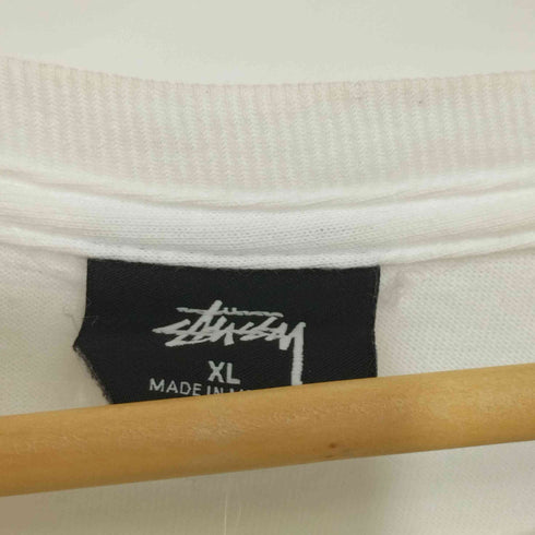 ステューシー Stussy 両面ロゴプリントクルーネックTシャツ メンズ XL