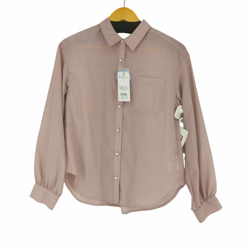 ミッシュマッシュ MISCH MASCH 撥水シアースリットスリーブシャツ レディース JPN:M