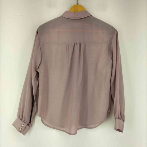ミッシュマッシュ MISCH MASCH 撥水シアースリットスリーブシャツ レディース JPN:M