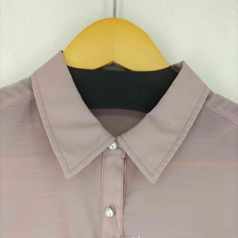 ミッシュマッシュ MISCH MASCH 撥水シアースリットスリーブシャツ レディース JPN:M