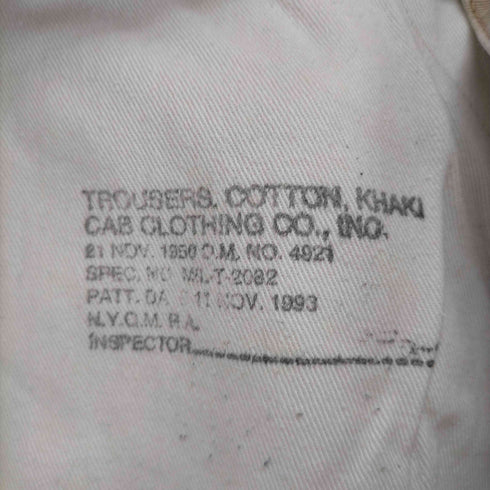 キャブクロージング cab clothing チノハーフパンツ メンズ 28×11