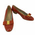 サルヴァトーレフェラガモ Salvatore Ferragamo ヴァラ パテントレザー ヒールパンプス レディース JPN:38