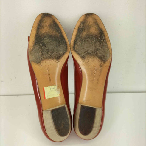 サルヴァトーレフェラガモ Salvatore Ferragamo ヴァラ パテントレザー ヒールパンプス レディース JPN:38