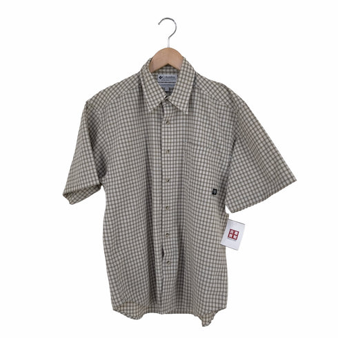 コロンビア Columbia チェック S/S シャツ GRT メンズ import:S