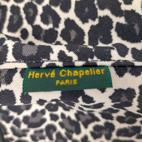 エルベシャプリエ Herve Chapelier 1927F ナイロン舟型ショルダーバッグ パンサーブラン レディース