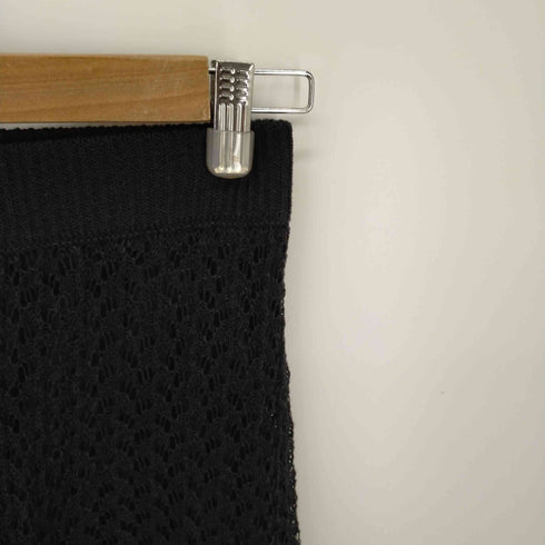 スピックアンドスパン Spick and Span シアーイージーパンツ 透け サマーニット レディース