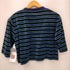 ロクビューティーアンドユースユナイテッドアローズ 6 BEAUTY & YOUTH UNITED ARROWS VELOUR BORDER CROPPED T-SHIRT レディース FREE