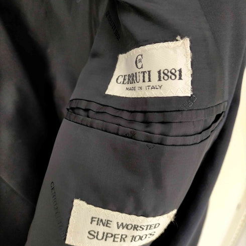 チェルッティ CERRUTI 1881 イタリア製 ダブル テーラード ジャケット メンズ EUR:50
