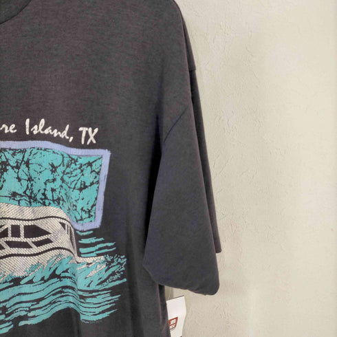 ヘインズ Hanes USA製 SOUTH PADRE ISLAND スーベニアTシャツ メンズ import:XL