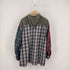 JAZZMAN SPORTSWEAR チェック パッチワークフーディ メンズ import:XL