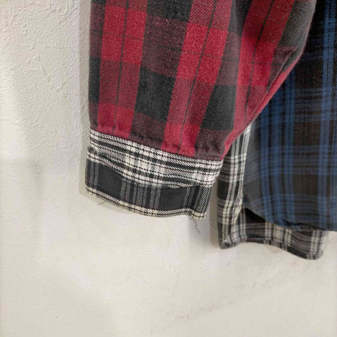 JAZZMAN SPORTSWEAR チェック パッチワークフーディ メンズ import:XL