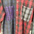 JAZZMAN SPORTSWEAR チェック パッチワークフーディ メンズ import:XL