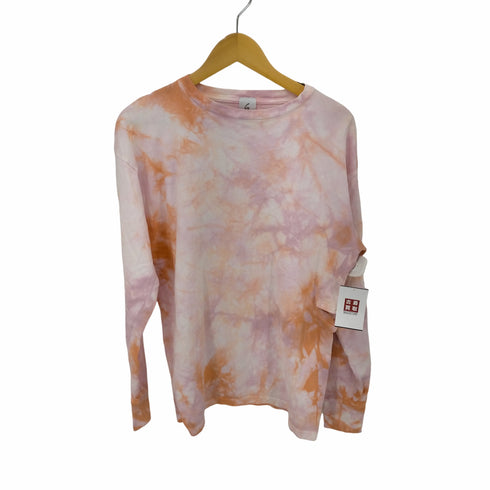 ロクビューティーアンドユースユナイテッドアローズ 6 BEAUTY & YOUTH UNITED ARROWS DOUBLE SLIT TIE DYE MOTIF PULLOVER レディース FREE