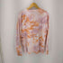 ロクビューティーアンドユースユナイテッドアローズ 6 BEAUTY & YOUTH UNITED ARROWS DOUBLE SLIT TIE DYE MOTIF PULLOVER レディース FREE