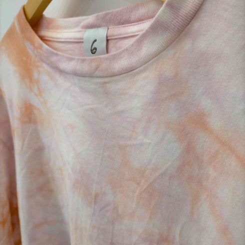 ロクビューティーアンドユースユナイテッドアローズ 6 BEAUTY & YOUTH UNITED ARROWS DOUBLE SLIT TIE DYE MOTIF PULLOVER レディース FREE