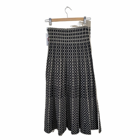 トラッゾドンナ Torrazzo Donna 総柄 ニットスカート レディース