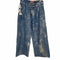 FMiBL foil cover denim buggy pants レディース 38