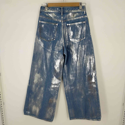 FMiBL foil cover denim buggy pants レディース 38