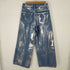 FMiBL foil cover denim buggy pants レディース 38