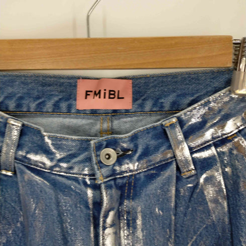 FMiBL foil cover denim buggy pants レディース 38