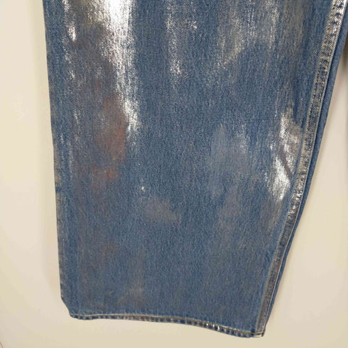FMiBL foil cover denim buggy pants レディース 38