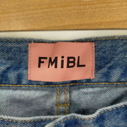 FMiBL foil cover denim buggy pants レディース 38