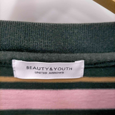 ビューティーアンドユースユナイテッドアローズ BEAUTY & YOUTH UNITED ARROWS コットンマルチボーダー カットソー レディース FREE
