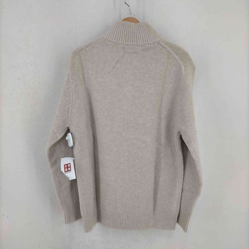 ユニクロ UNIQLO スフレヤーンハーフジップセーター メンズ JPN:L