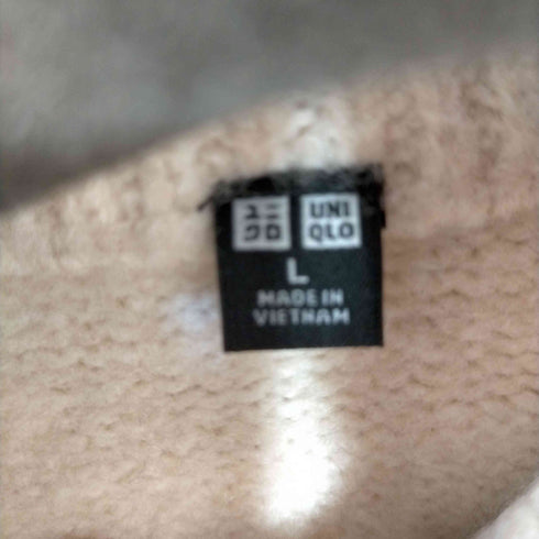 ユニクロ UNIQLO スフレヤーンハーフジップセーター メンズ JPN:L