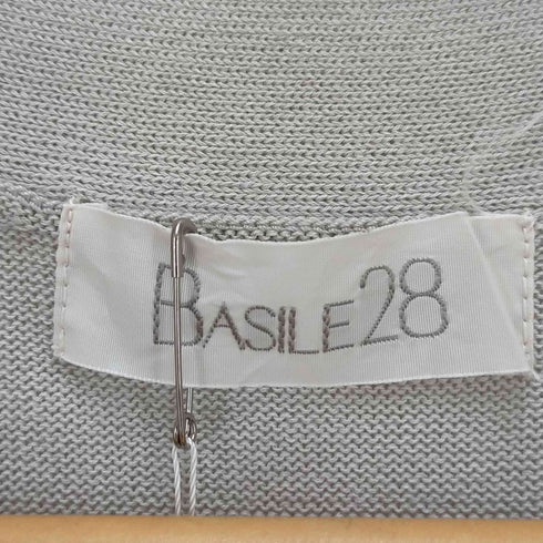 バジーレヴェントット BASILE28 強撚コットンニットベスト レディース JPN:9号
