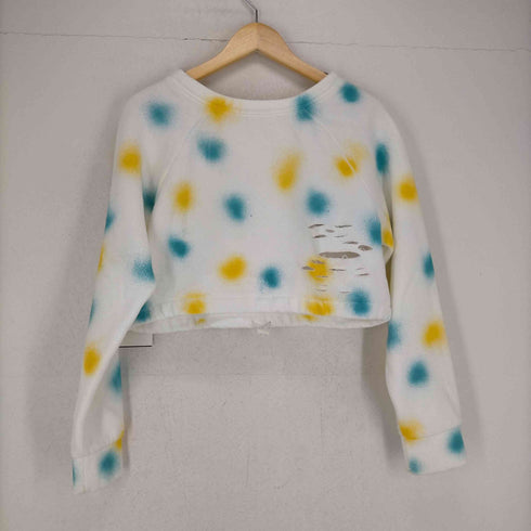 ファッションノヴァ FASHION NOVA スプレーペイントデストロイ加工スウェットセットアップ レディース XS