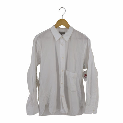 マーガレットハウエル MARGARET HOWELL DENSE COTTON TWILL コットンツイルプレーンシャツ メンズ JPN:L