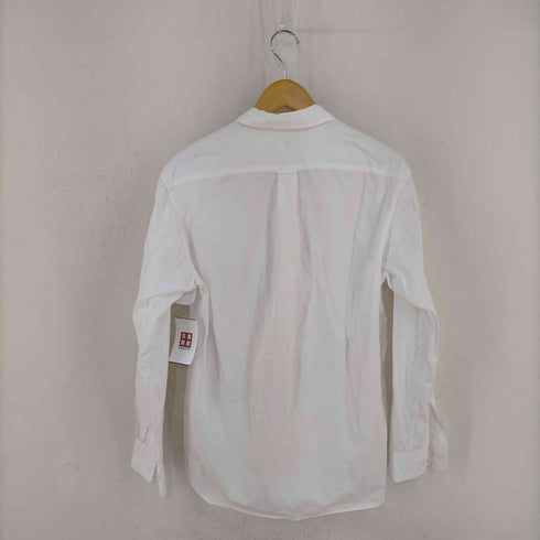 マーガレットハウエル MARGARET HOWELL DENSE COTTON TWILL コットンツイルプレーンシャツ メンズ JPN:L