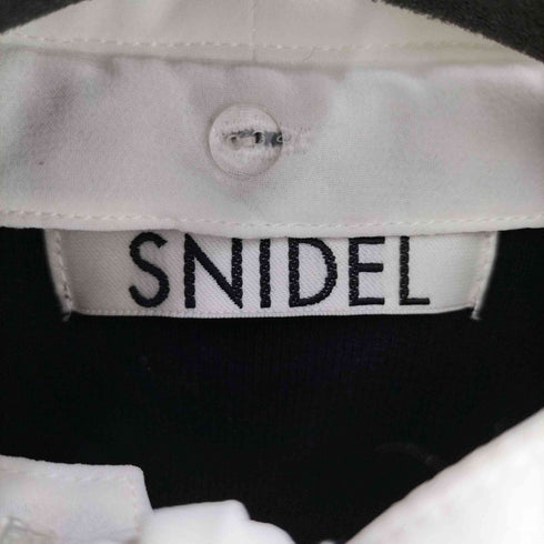 スナイデル snidel プリーツカラーニットワンピース レディース ONE SIZE