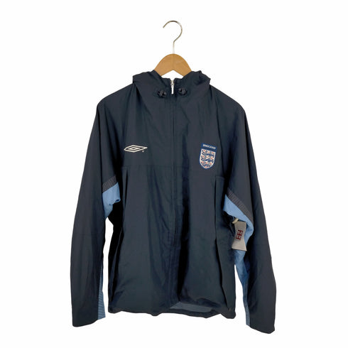 アンブロ UMBRO デサント製 エンブレム付き ウインドブレーカー メンズ import:S