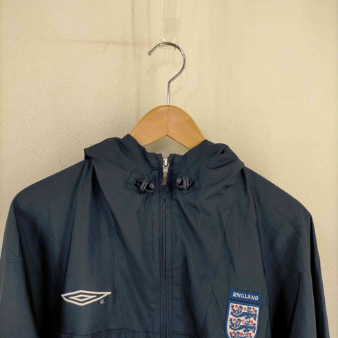 アンブロ UMBRO デサント製 エンブレム付き ウインドブレーカー メンズ import:S