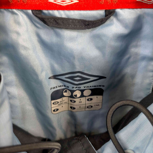 アンブロ UMBRO デサント製 エンブレム付き ウインドブレーカー メンズ import:S