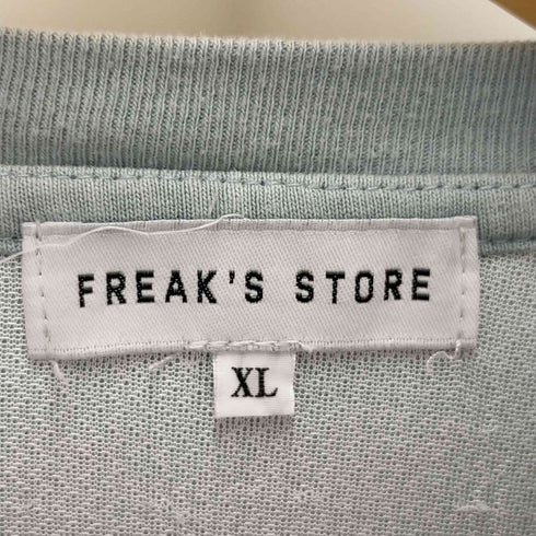 フリークスストア FREAKS STORE SIDRA バック刺繍 クルーネック ロングスリーブTEE メンズ JPN:XL