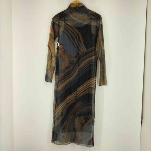 アメリ AMERI CROOKED STRATUM SHEER DRESS レディース JPN:S