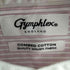 ジムフレックス GYMPHLEX ストライプ バンドカラー シャツワンピース レディース UK:12