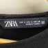 ザラ ZARA 異素材ドッキング パフスリーブプリーツブラウス レディース JPN:L