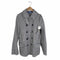 ジュンヤワタナベコムデギャルソンマン JUNYA WATANABE COMME des GARCONS MAN AD2003 マリンボタン チンストボーダーPコート メンズ JPN:M