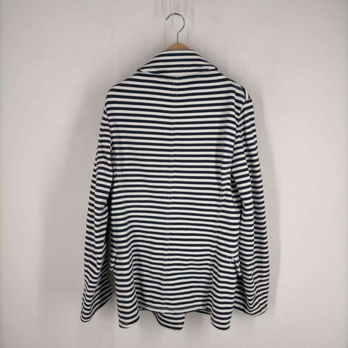 ジュンヤワタナベコムデギャルソンマン JUNYA WATANABE COMME des GARCONS MAN AD2003 マリンボタン チンストボーダーPコート メンズ JPN:M