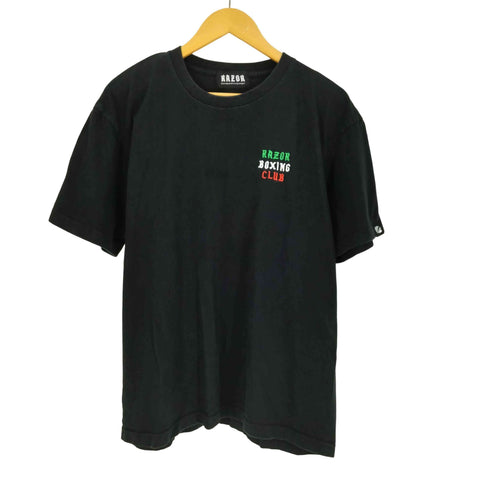 RAZOR BOXING CLUB メキシカン 刺繍 クルーネック S/S Tシャツ メンズ