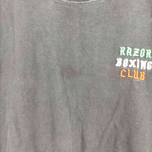 RAZOR BOXING CLUB メキシカン 刺繍 クルーネック S/S Tシャツ メンズ