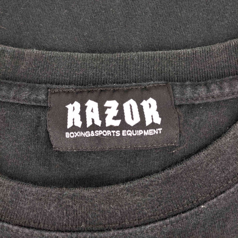 RAZOR BOXING CLUB メキシカン 刺繍 クルーネック S/S Tシャツ メンズ
