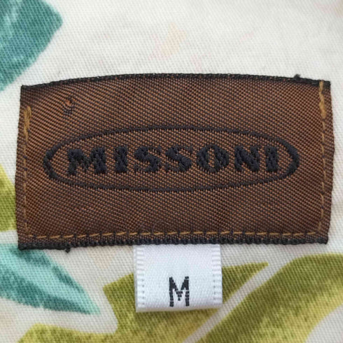 ミッソーニ MISSONI 花柄 L/S パジャマ シャツ メンズ JPN:M