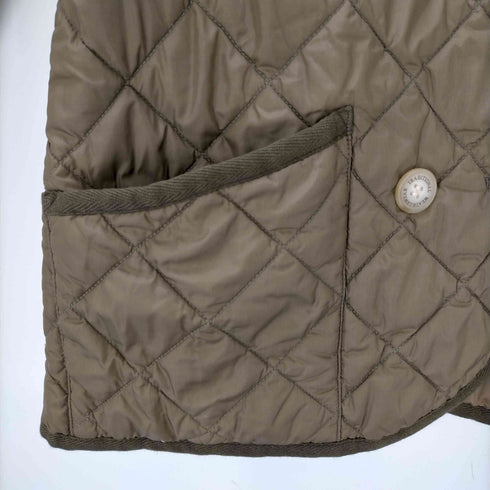 トラディショナルウェザーウェア Traditional Weatherwear キルティング 襟コーデュロイ ナイロンライナージャケット ダブルボタン レディース JPN:36