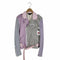 コムデギャルソンオムプリュス COMME des GARCONS HOMME PLUS AD2012 クレイジーストライプダブルライダースジャケット メンズ JPN:S